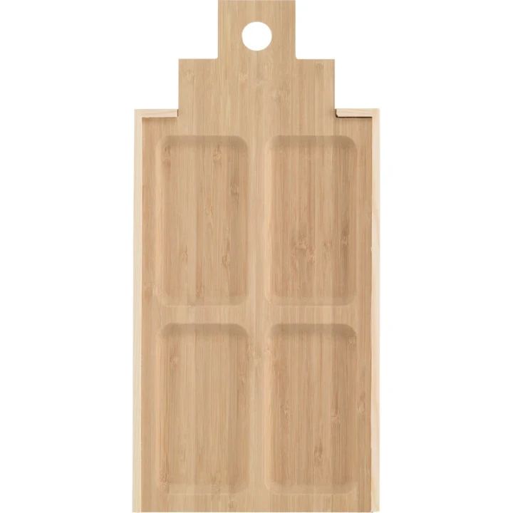 Rackpack wine gift box & tapas plate