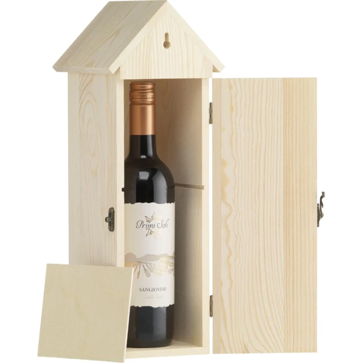 Rackpack wine gift box & bird house