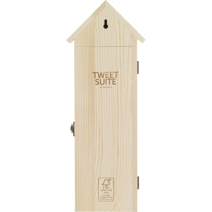 Rackpack wine gift box & bird house