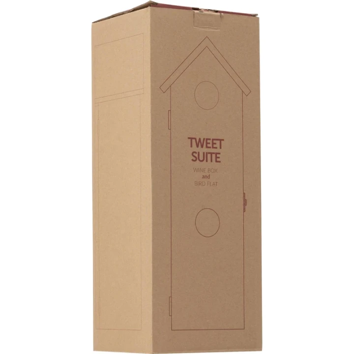 Rackpack wine gift box & bird house