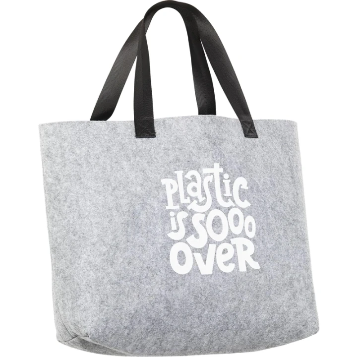 RPET felt shoulder bag