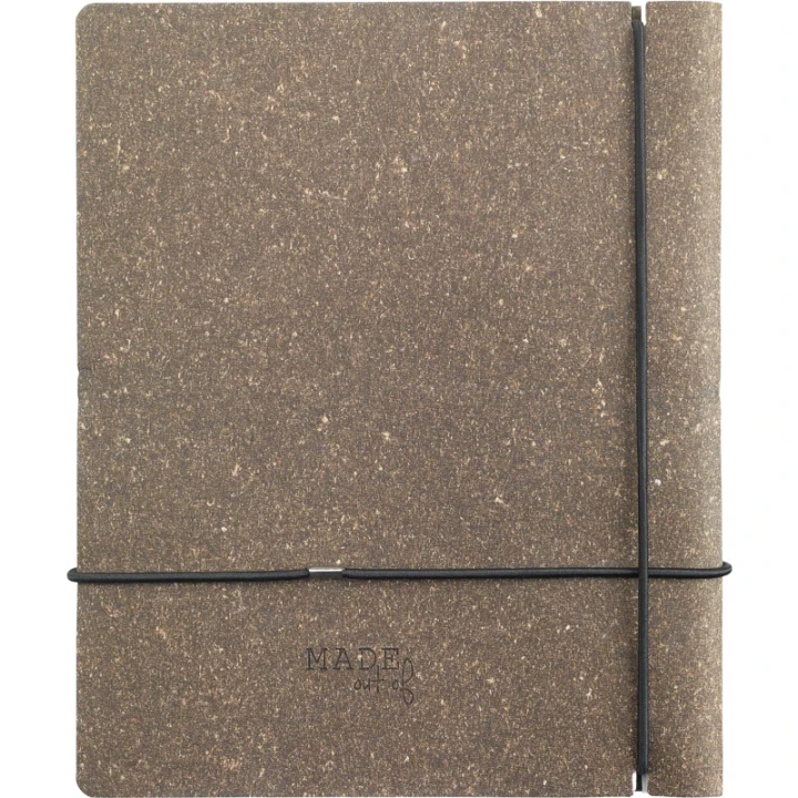 Made recycled leather notebook approx. A5