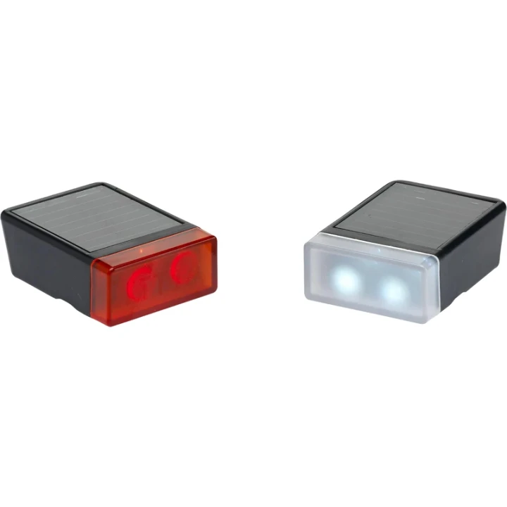 Solar bike lights