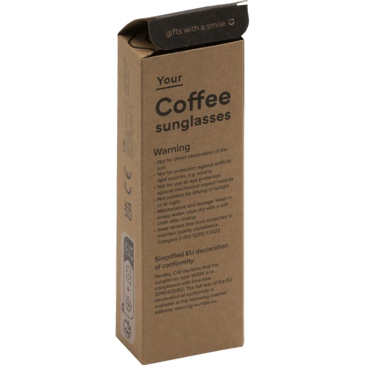 Coffee sunglasses