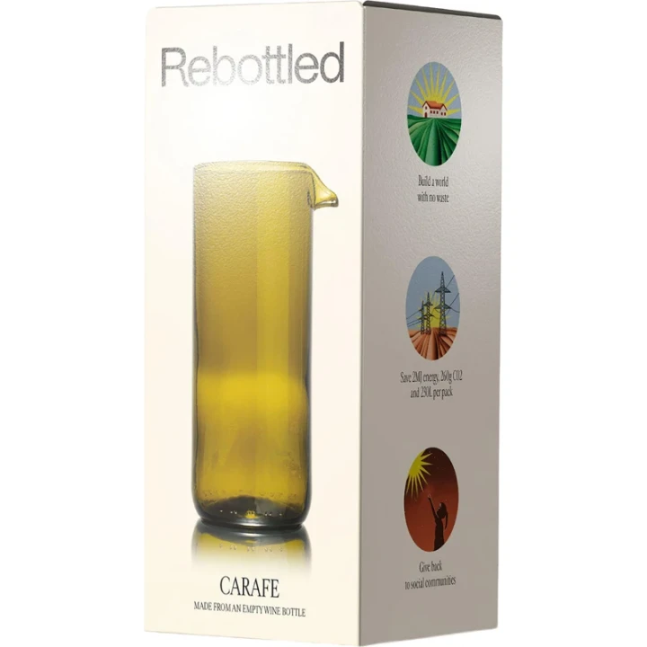 Rebottled® carafe 600ml 