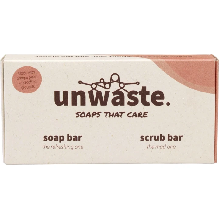 Unwaste - soap & scrub set