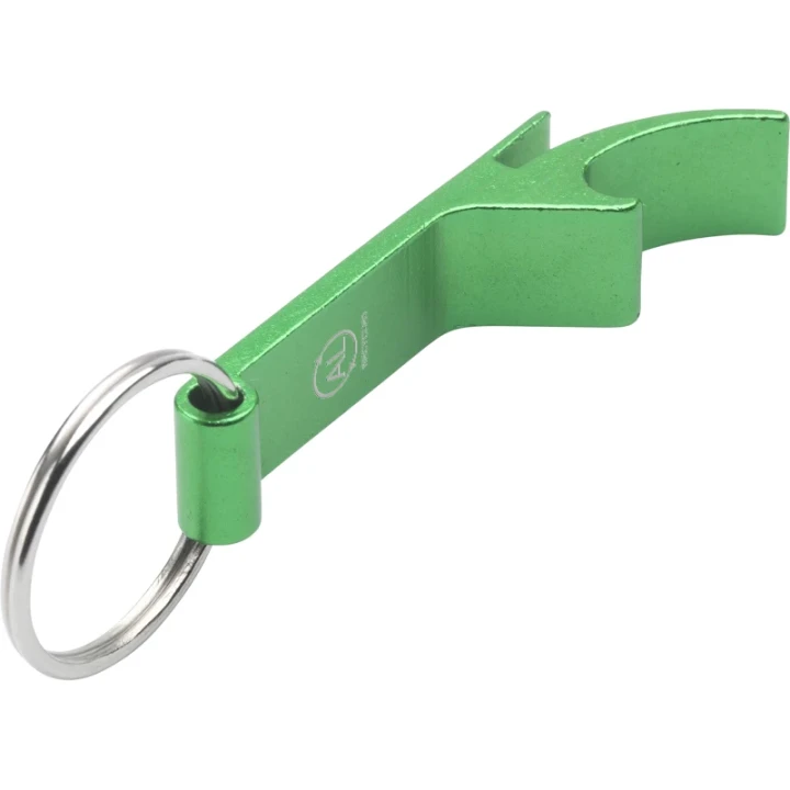 Recycled bottle opener keyring