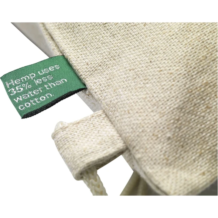 Hemp drawstring bag 250 gsm/7.37oz