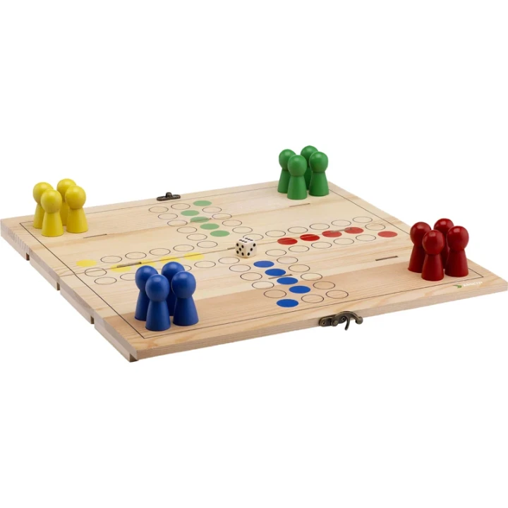 Rackpack wine gift box & ludo game 