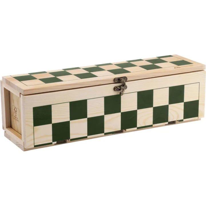 Rackpack wine gift box & checkers game