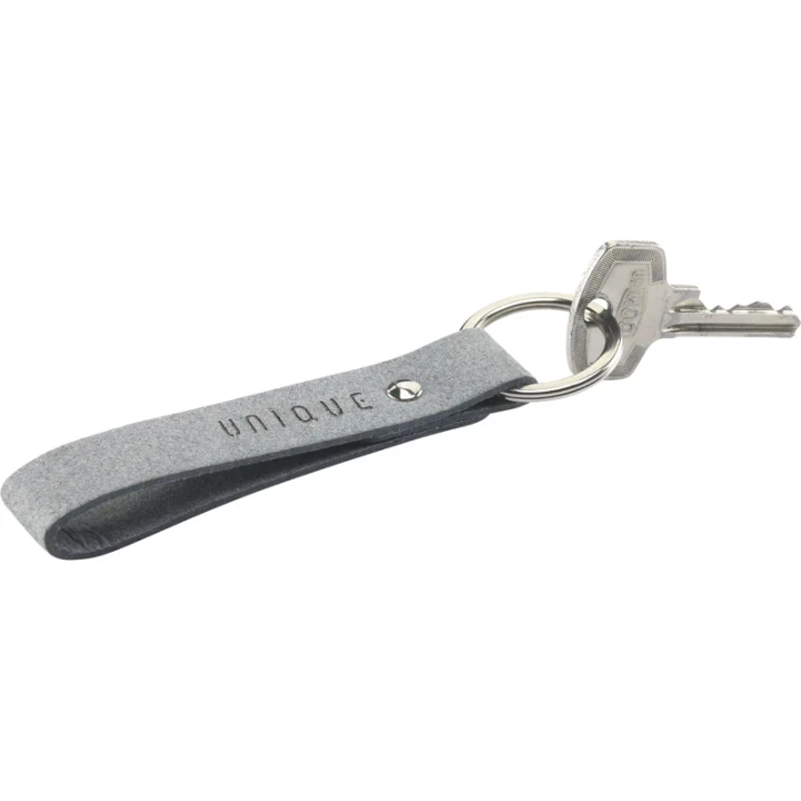 Made recycled denim keyring