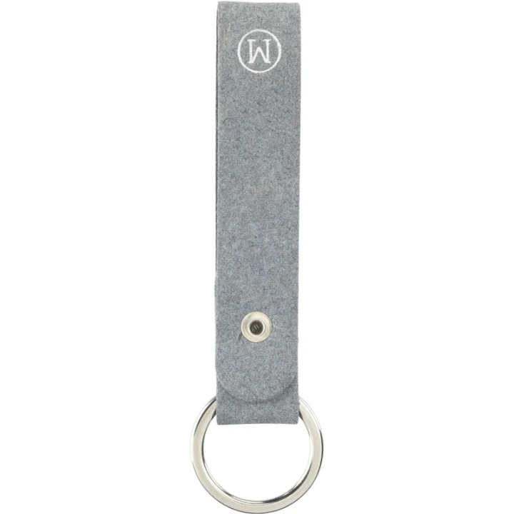 Made recycled denim keyring