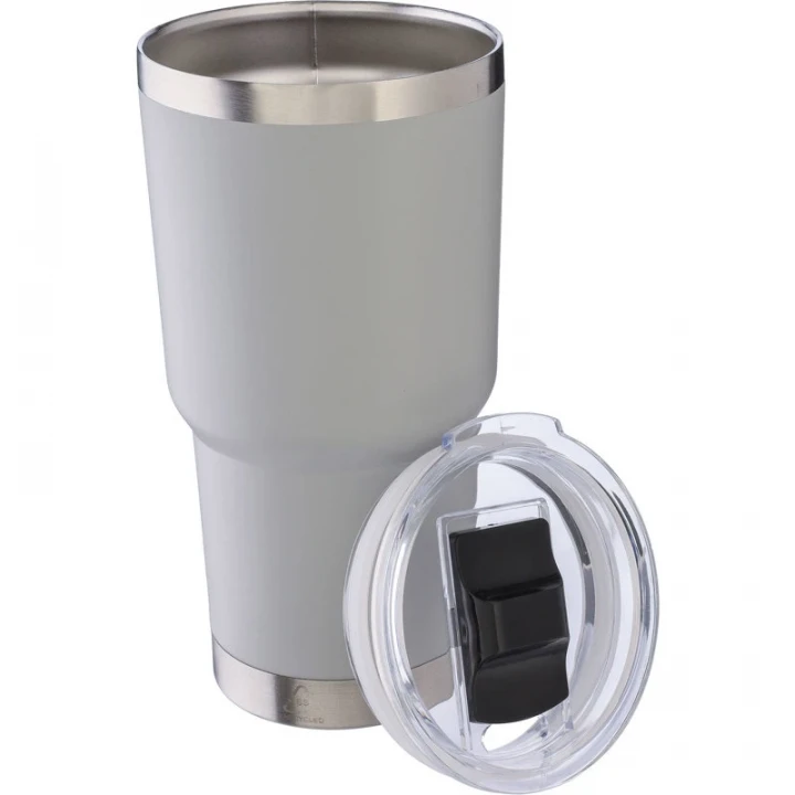 Stainless Steel Double Walled Travel Mug 590ml