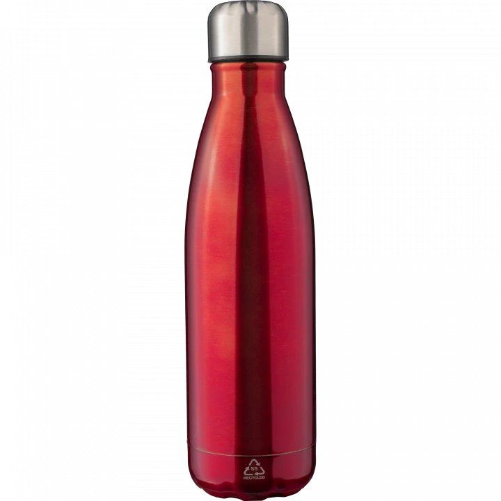 Evia Recycled Stainless Steel Double Walled Bottle 500ml