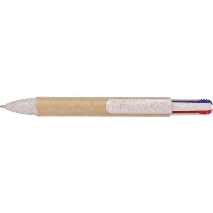 Recycled Carton Four-Colour Ballpen