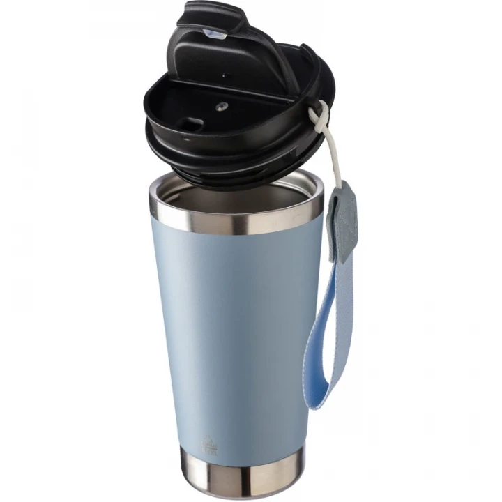 Recycled Steel Double Walled Travel Mug 500ml