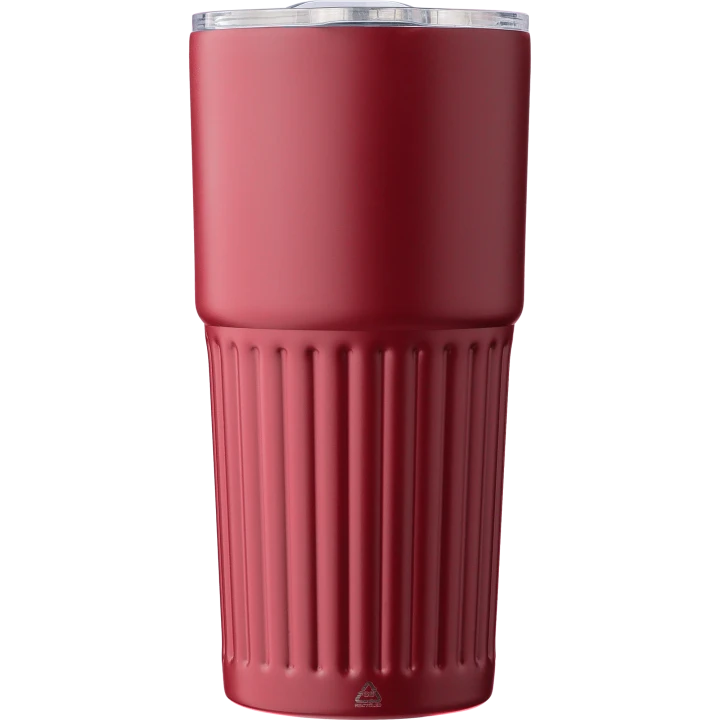 Kael Recycled Stainless Steel Double Walled Drinking Mug 500ml