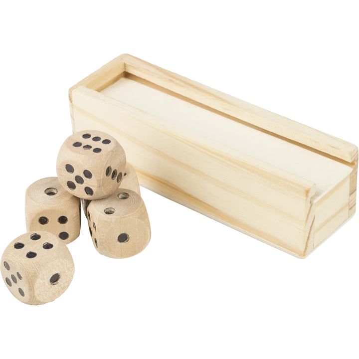 Celine Wooden Dice Set