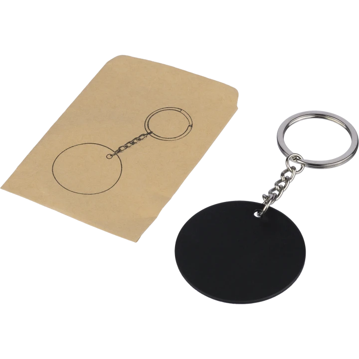 Risa Recycled Stainless Steel Keyring