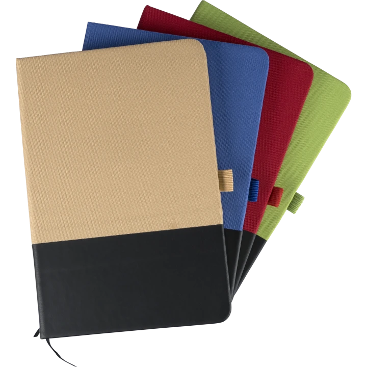 Yuna RPET Polyester Notebook (approx. A5)