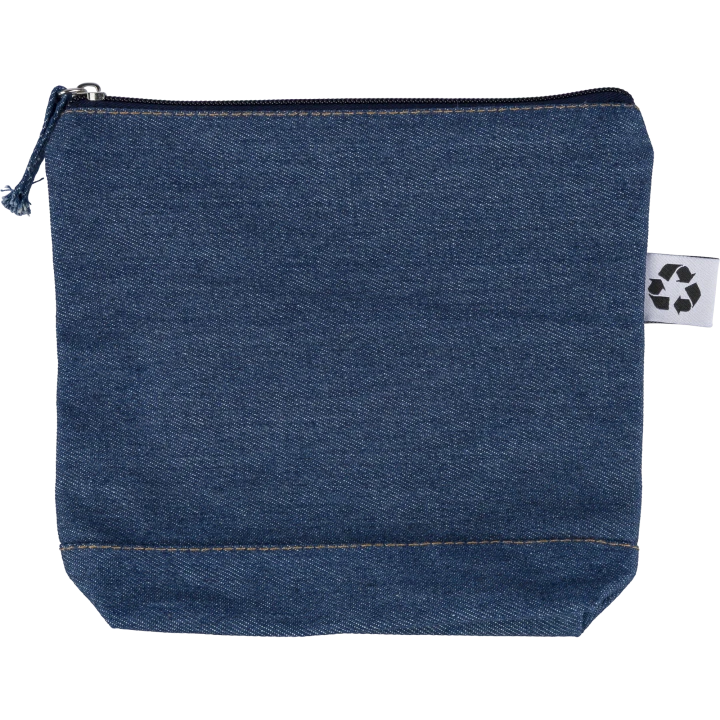 Orin Recycled Denim Cosmetic Bag