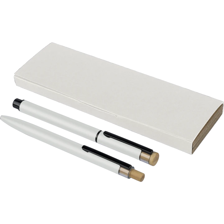 Ilaria Recycled Aluminium Pen Set