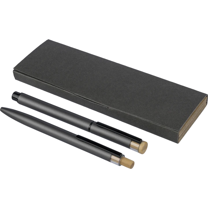 Ilaria Recycled Aluminium Pen Set