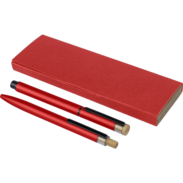 Ilaria Recycled Aluminium Pen Set