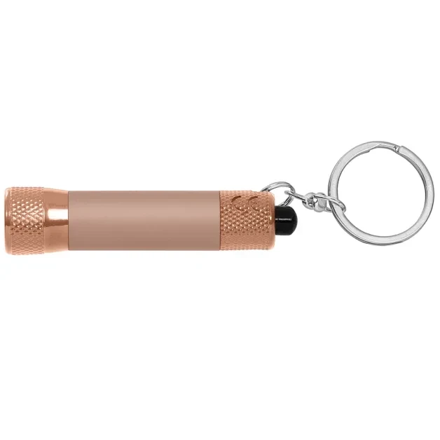 Chroma Softy Monochrome Metallic 3 LED Torch Keychain