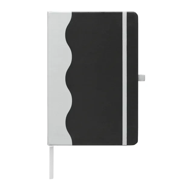 Grete Recycled Wave Pattern Journal - A5