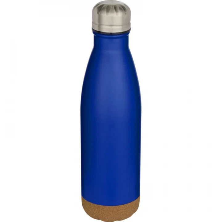 Cove 500ml Double Wall Vacuum Insulated Stainless Steel Water Bottle With Cork Details