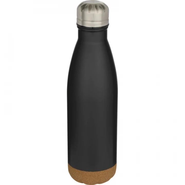 Cove 500ml Double Wall Vacuum Insulated Stainless Steel Water Bottle With Cork Details