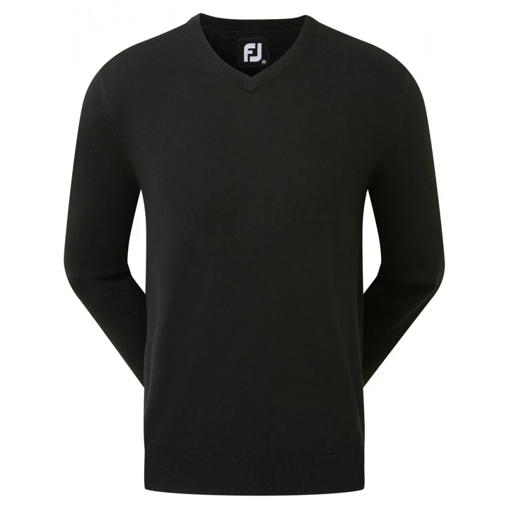 Footjoy Gent's Wool Blend V-Neck Golf Pullover