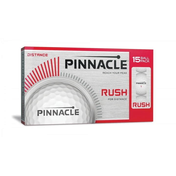 Pinnacle Rush Printed Golf Balls Boxed In 15'S