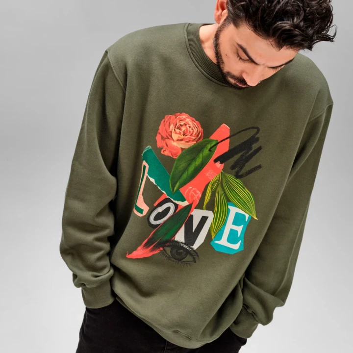 Nazaré crew neck sweatshirt