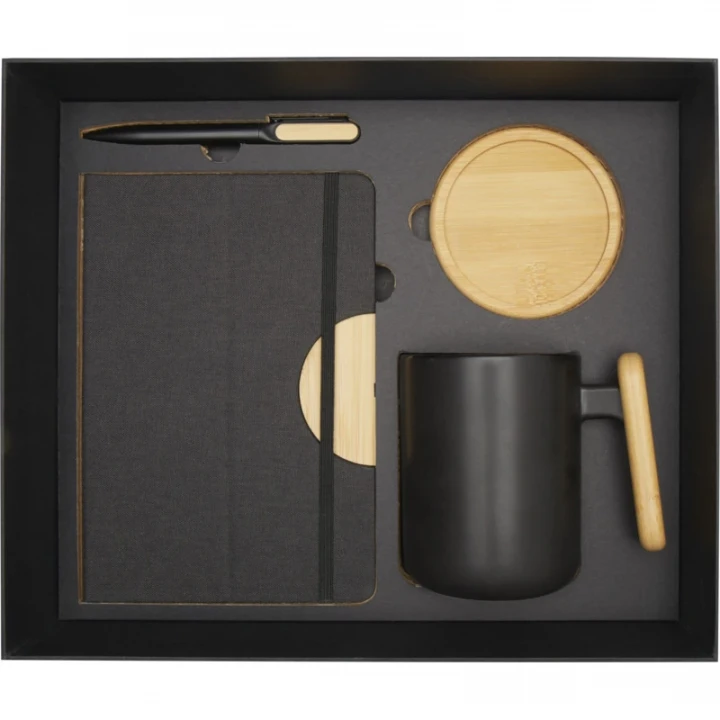 Laura A5 Hard Cover Notebook & Ballpoint Pen Gift Set