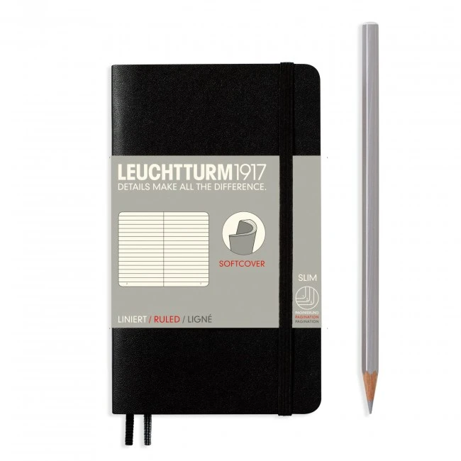 Leuchtturm Softcover Pocket A6 Notebook