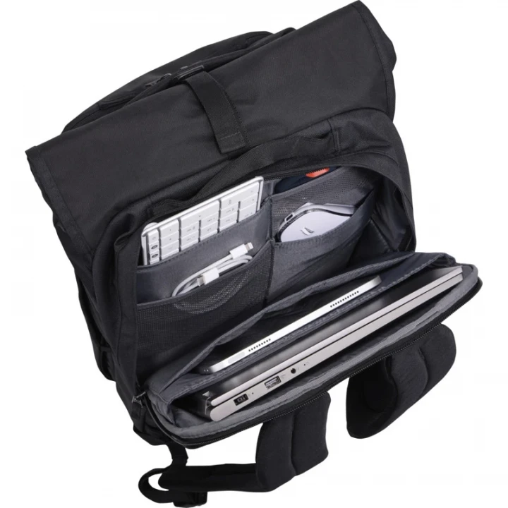 Case Logic Variate 17" Recycled Expandable Roll-Top Laptop Backpack
