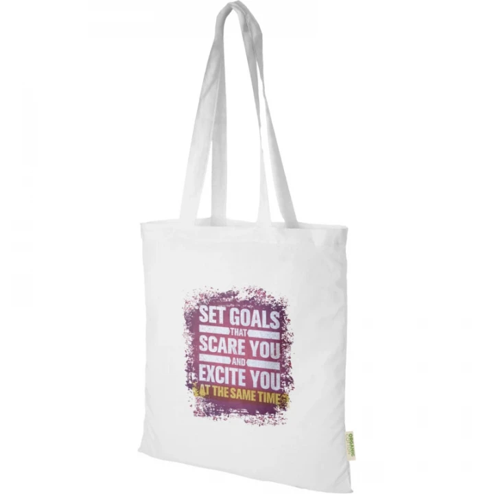 Odisha 140 g/m² OCS Organic Tote Bag 7L