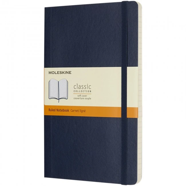 Moleskine Classic L Soft Cover Notebook - Ruled