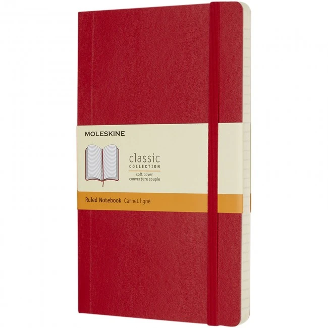 Moleskine Classic L Soft Cover Notebook - Ruled
