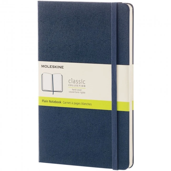 Moleskine Classic L Hard Cover Notebook - Plain