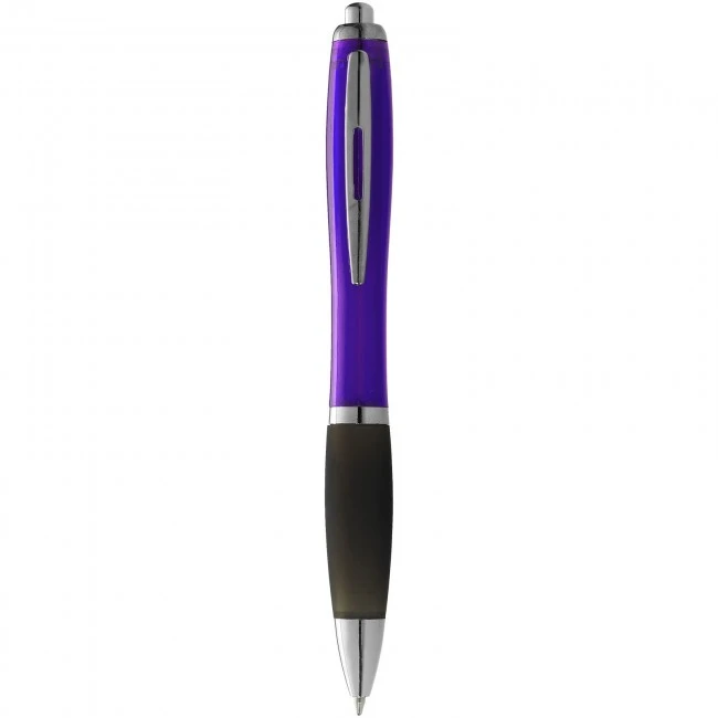 Nash Ballpoint Pen Coloured Barrel and Black Grip (black ink) 