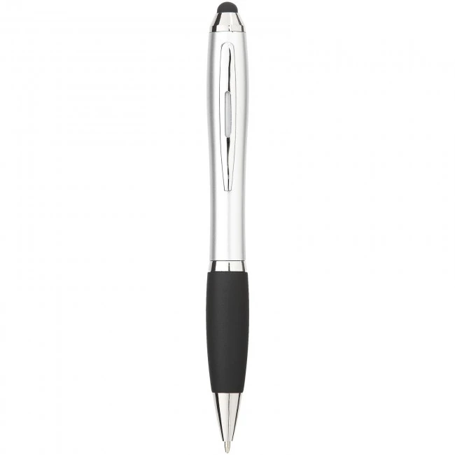 Nash Coloured Stylus Ballpoint Pen With Black Grip (black ink) 