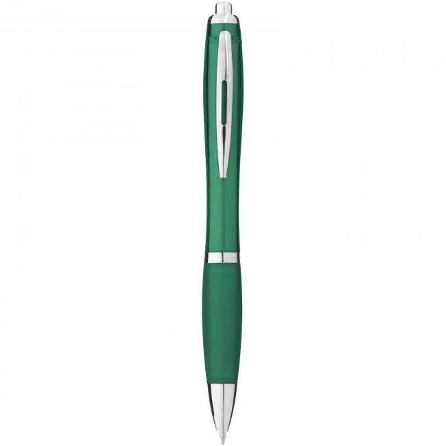 Nash Ballpoint Pen With Coloured Barrel and Grip (black ink)