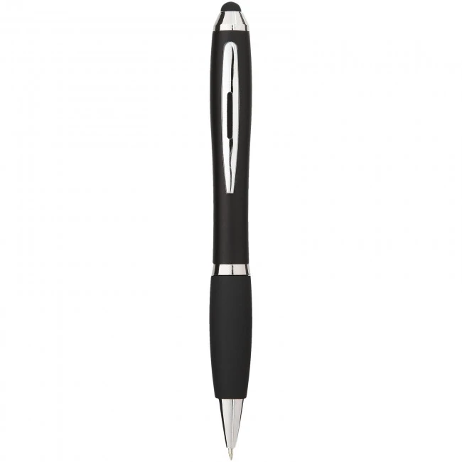 Nash Coloured Stylus Ballpoint Pen With Black Grip (blue ink)