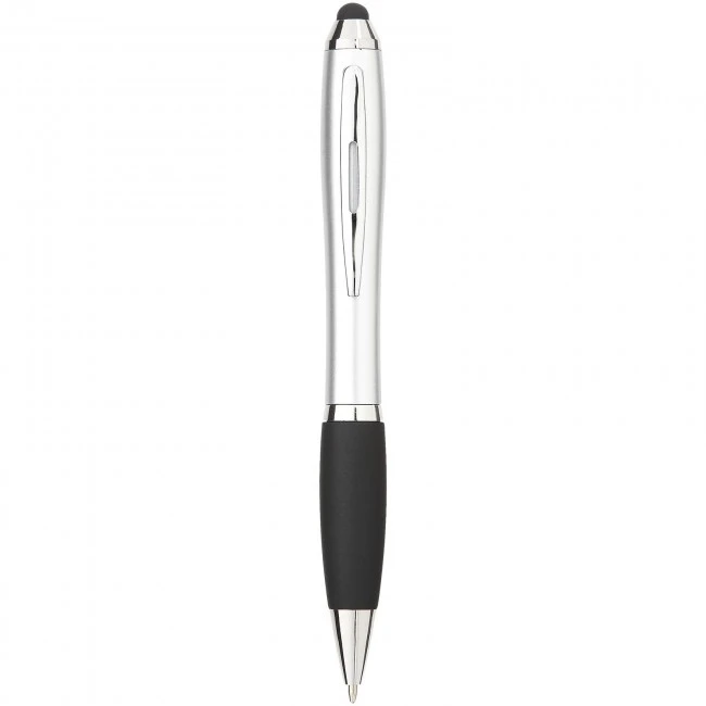 Nash Coloured Stylus Ballpoint Pen With Black Grip (blue ink)