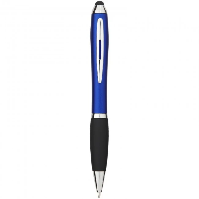 Nash Coloured Stylus Ballpoint Pen With Black Grip (blue ink)