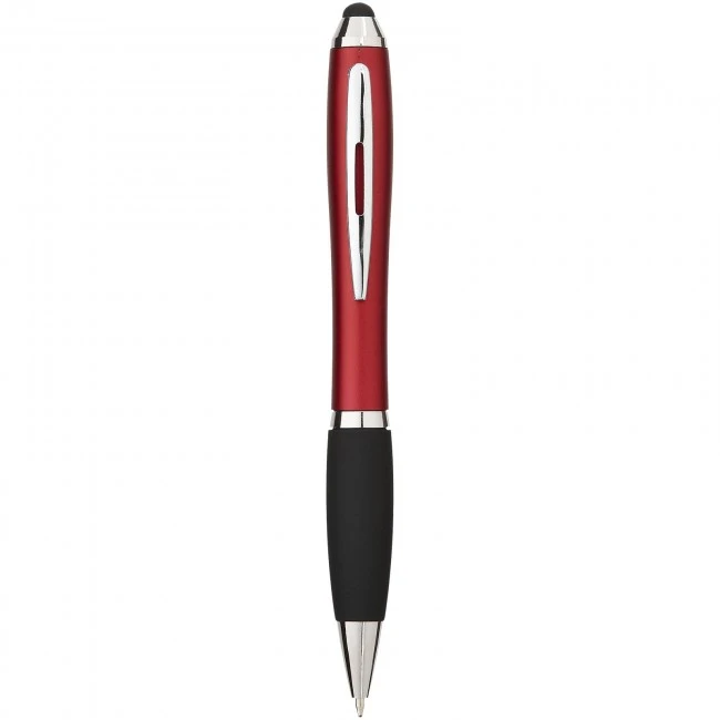 Nash Coloured Stylus Ballpoint Pen With Black Grip (blue ink)