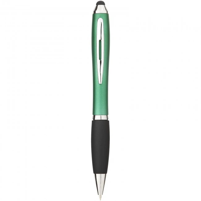 Nash Coloured Stylus Ballpoint Pen With Black Grip (blue ink)